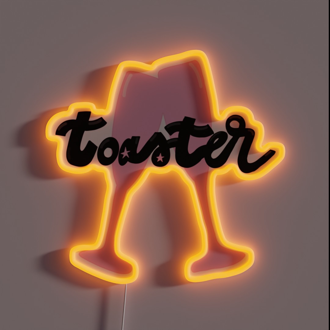 The Morning Toast RGB Neon Sign The Morning Toast RGB Neon Sign