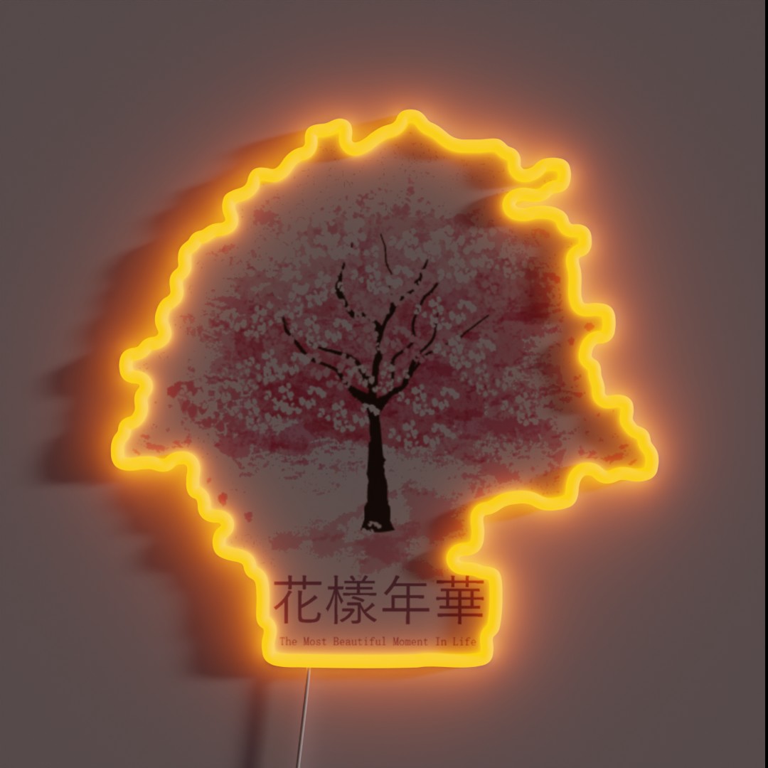 The Most Beautiful Moment In Life RGB Neon Sign The Most Beautiful Moment In Life RGB Neon Sign