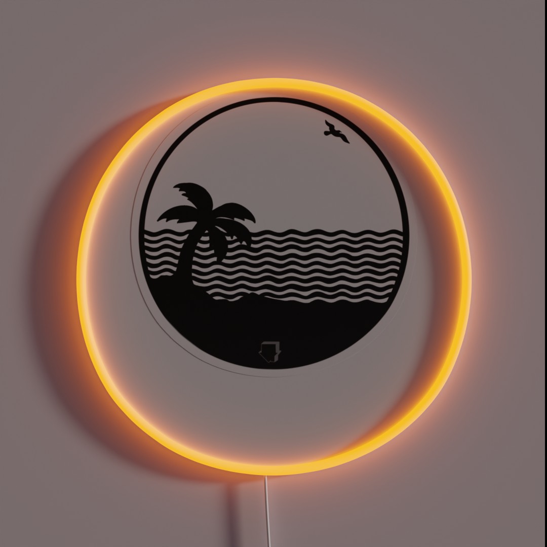 The Neighbourhood Wiped Out RGB Neon Sign The Neighbourhood Wiped Out RGB Neon Sign