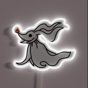 The Nightmare Before Christmas Dog Zero RGB Neon Sign The Nightmare Before Christmas Dog Zero RGB Neon Sign