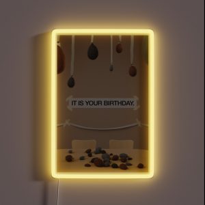 The Office IT IS YOUR BIRTHDAY RGB Neon Sign The Office IT IS YOUR BIRTHDAY RGB Neon Sign