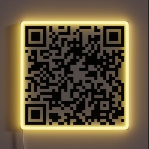 The Office It S Britney B Tch QR Code RGB Neon Sign The Office It S Britney B Tch QR Code RGB Neon Sign