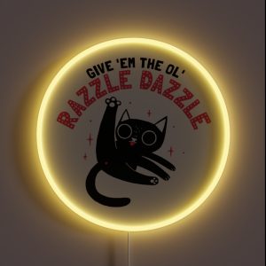 The Ol Razzle Dazzle RGB Neon Sign The Ol Razzle Dazzle RGB Neon Sign