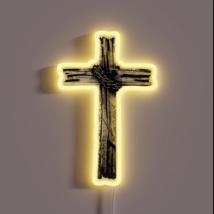 The Old Rugged Cross RGB Neon Sign