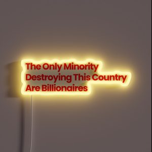 The Only Minority RGB Neon Sign