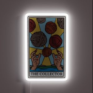 The Original Collector Tarot Card RGB Neon Sign