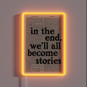 The Perks Of Being A Wallflower Classic RGB Neon Sign