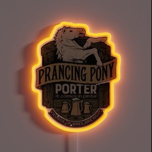 The Prancing Pony RGB Neon Sign