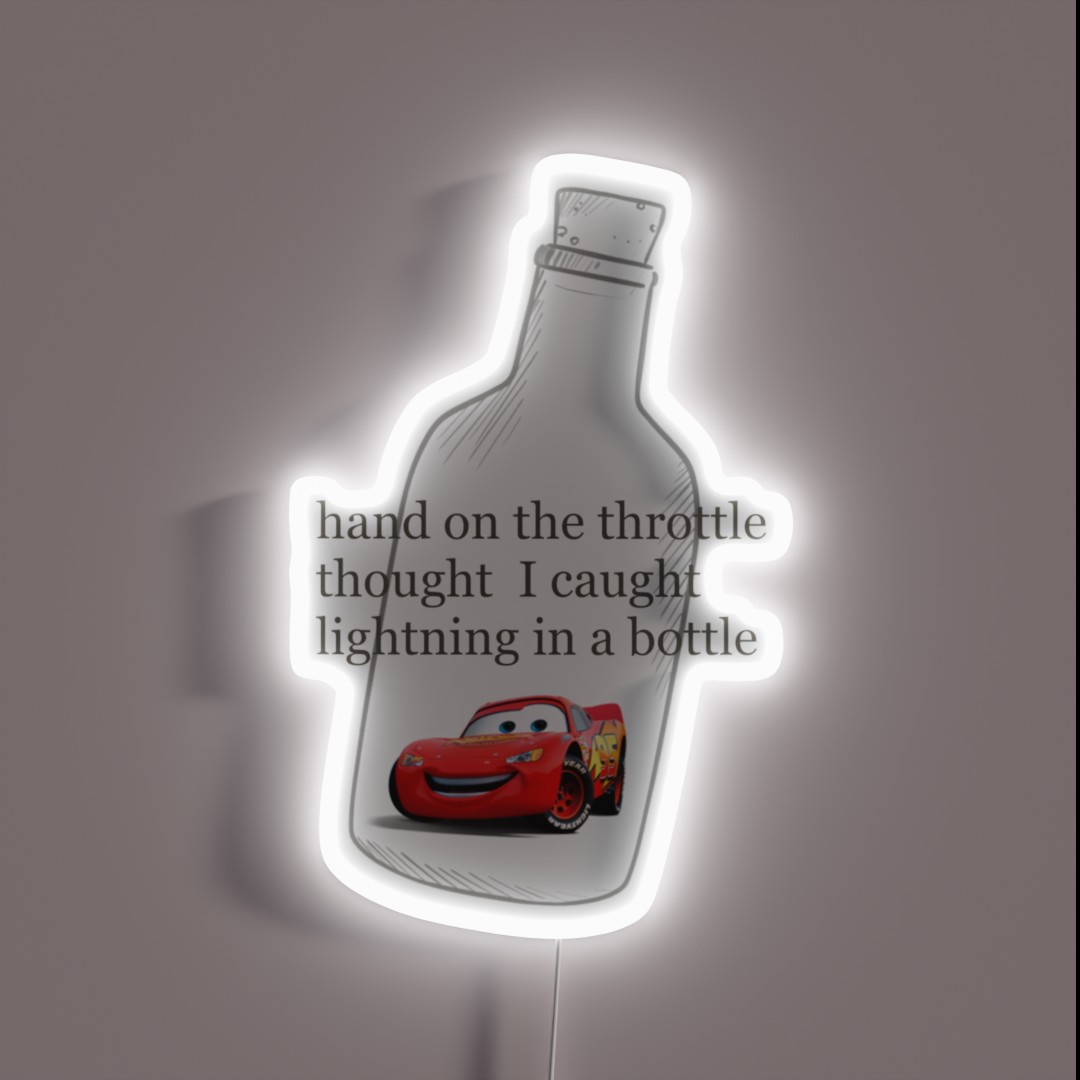 The Prophecy Lyrics Ttpd RGB Neon Sign The Prophecy Lyrics Ttpd RGB Neon Sign