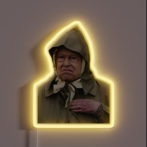 The Queen Disapproves RGB Neon Sign