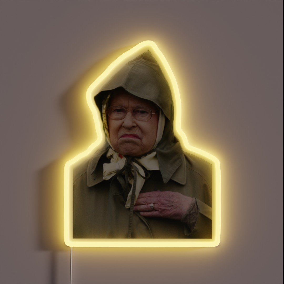 The Queen Disapproves RGB Neon Sign The Queen Disapproves RGB Neon Sign
