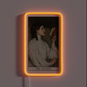 The Reader Tarot Card RGB Neon Sign