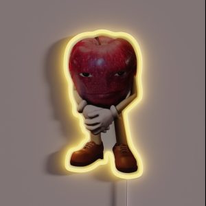 The Rizz Apple RGB Neon Sign