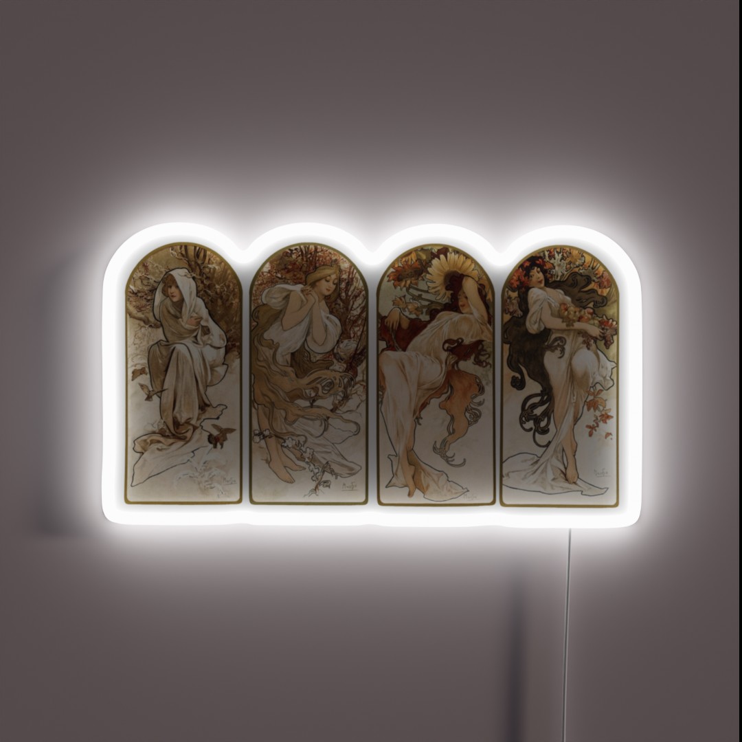 The Seasons RGB Neon Sign The Seasons RGB Neon Sign