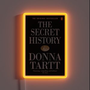 The Secret History Cover RGB Neon Sign The Secret History Cover RGB Neon Sign