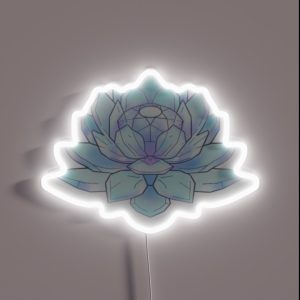 The Silver Crystal Ver 2 RGB Neon Sign