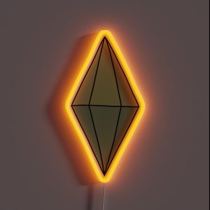 The Sims 4 Plumbob RGB Neon Sign