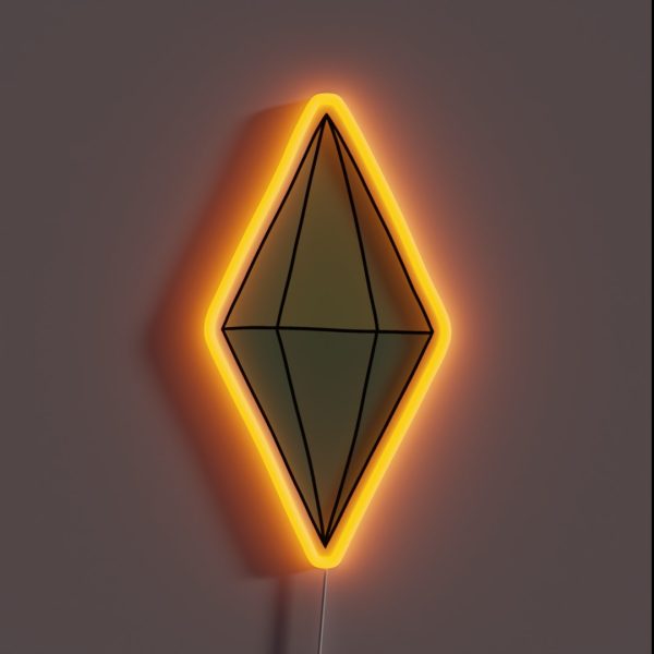 The Sims 4 Plumbob RGB Neon Sign