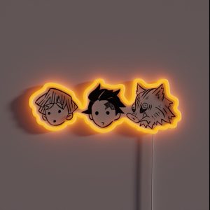 The Slayer Of Demons TRIO RGB Neon Sign