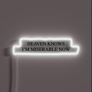 The Smiths RGB Neon Sign The Smiths RGB Neon Sign