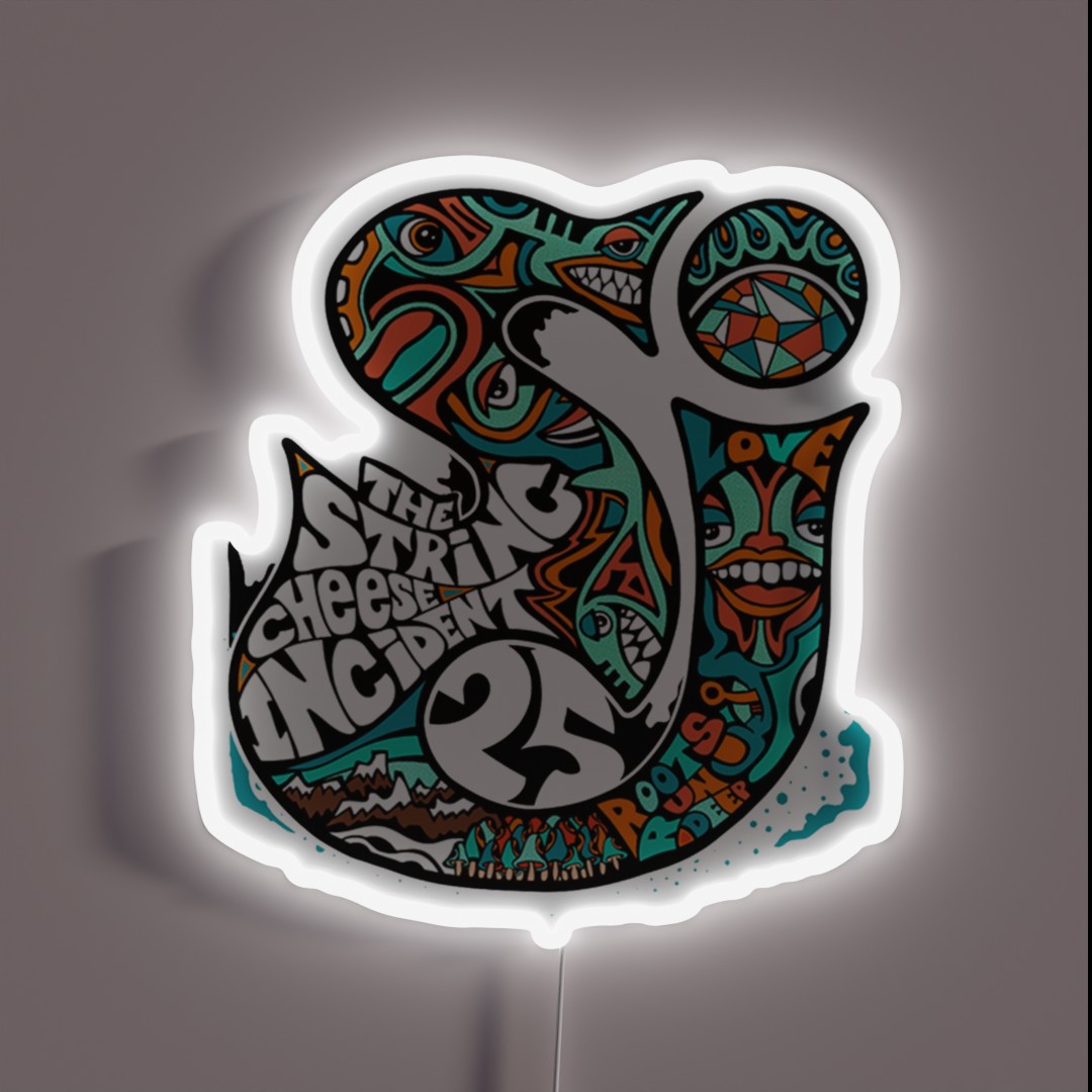 The String Cheese Incident RGB Neon Sign The String Cheese Incident RGB Neon Sign