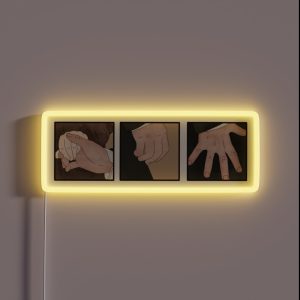 The Touch And The Hand Flex Pride And Prejudice Mr Darcy RGB Neon Sign