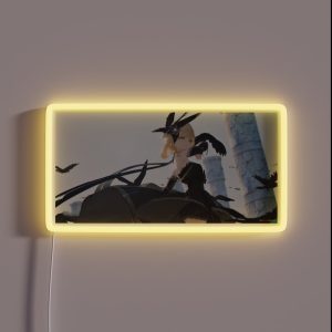 The Traveler Lumine Genshin Impact RGB Neon Sign The Traveler Lumine Genshin Impact RGB Neon Sign