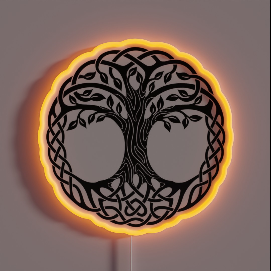 The Tree Of Life RGB Neon Sign The Tree Of Life RGB Neon Sign