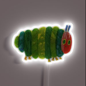 The Very Hungry Caterpillar RGB Neon Sign