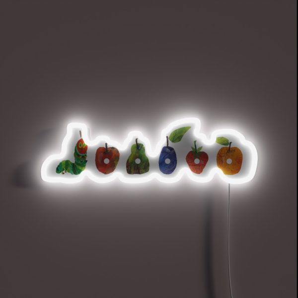 The Very VERY Hungry Caterpillar RGB Neon Sign