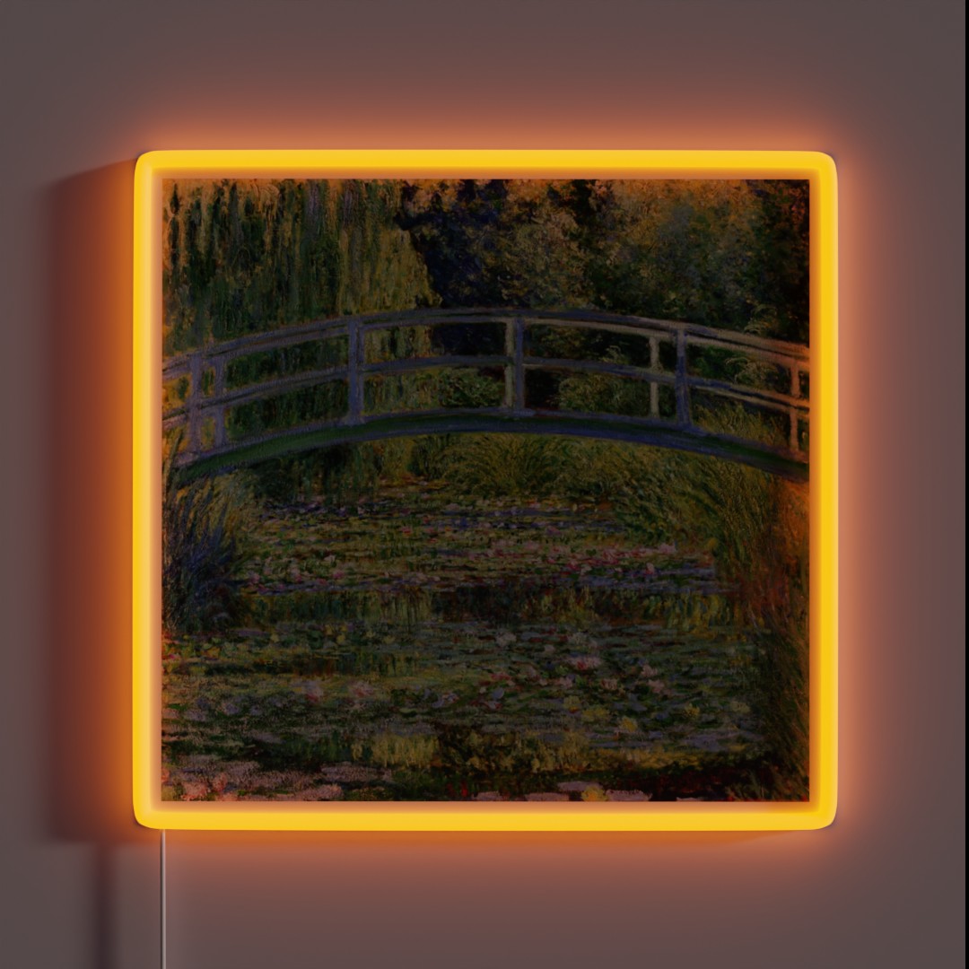 The Water Lily Pond RGB Neon Sign The Water Lily Pond RGB Neon Sign