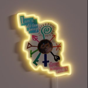 The Wheel Of Divine Gender RGB Neon Sign