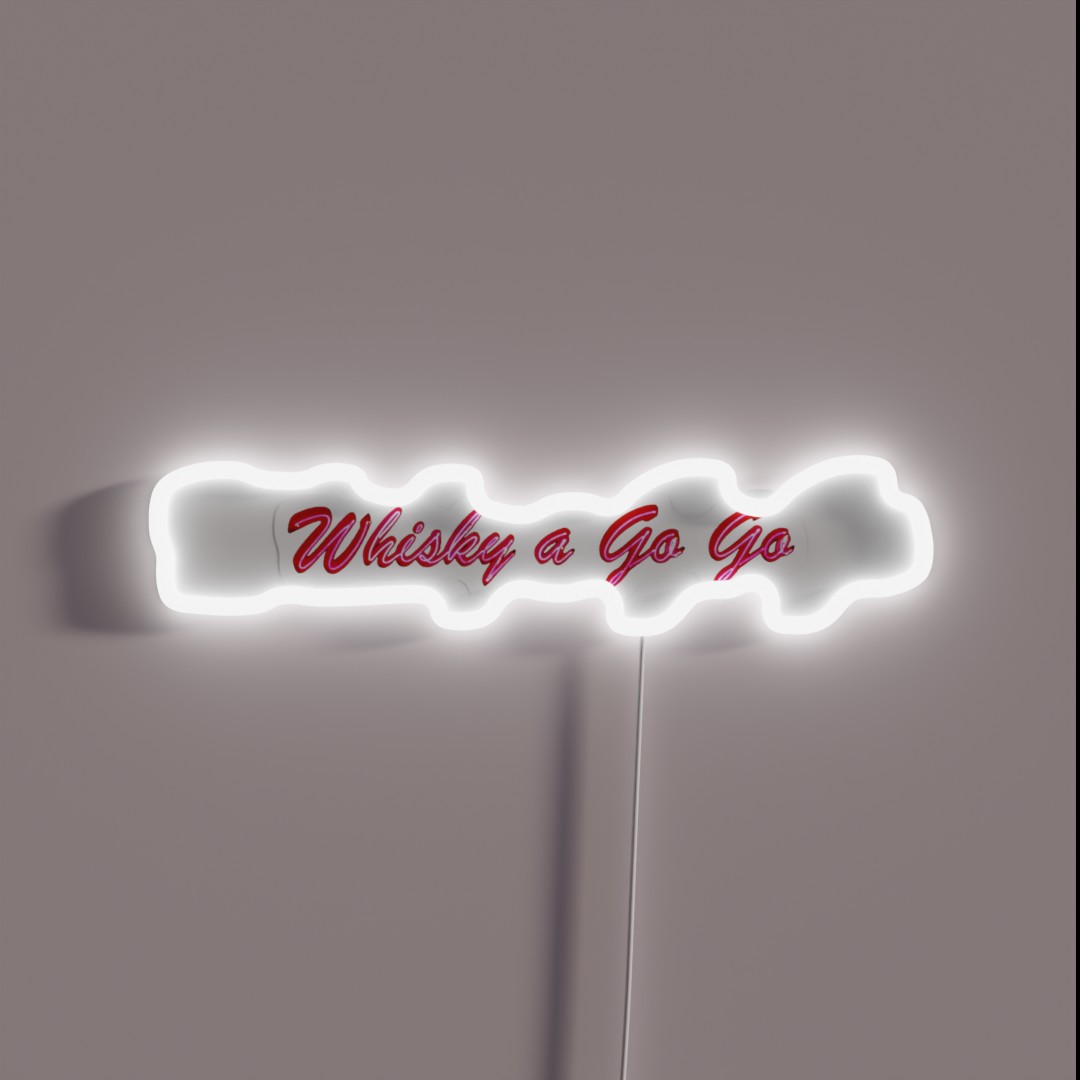 The Whisky A Go Go Sunset Strip RGB Neon Sign The Whisky A Go Go Sunset Strip RGB Neon Sign
