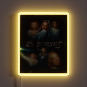 The X Coming Violeta Hodar RGB Neon Sign