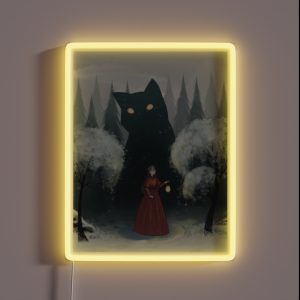 The Yule Cat RGB Neon Sign The Yule Cat RGB Neon Sign
