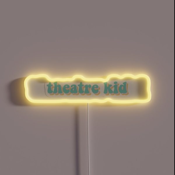 Theatre Kid RGB Neon Sign