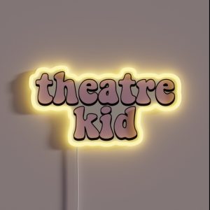 Theatre Kid RGB Neon Sign