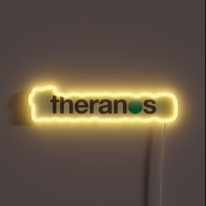 Theranos RGB Neon Sign