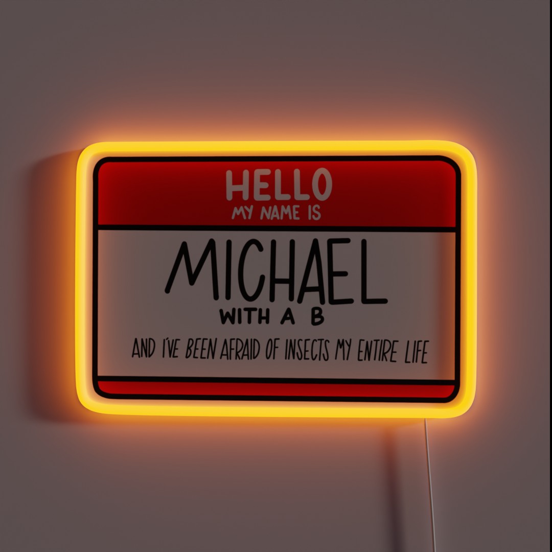 There S A Bee RGB Neon Sign There S A Bee RGB Neon Sign