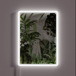 There S A Ghost In The Greenhouse Again RGB Neon Sign
