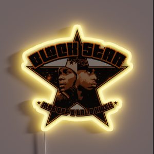 They Are Black Star RGB Neon Sign