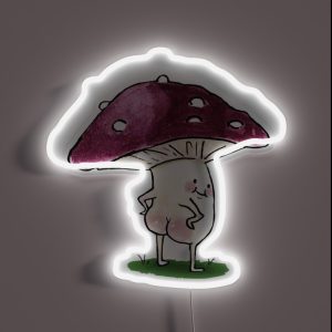 Thicc Mushroom RGB Neon Sign Thicc Mushroom RGB Neon Sign
