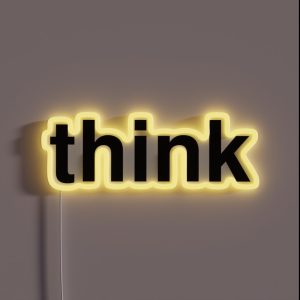 Think RGB Neon Sign