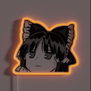 Thinking Reimu RGB Neon Sign Thinking Reimu RGB Neon Sign