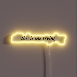This Is Me Trying RGB Neon Sign