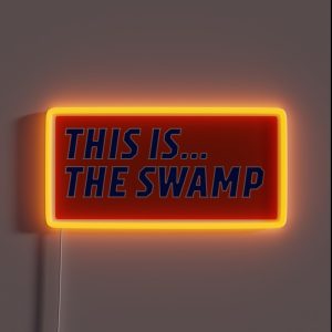This Is The Swamp RGB Neon Sign