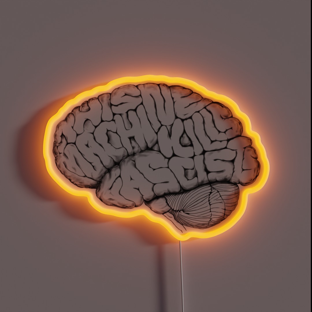 This Machine Kills Fascists RGB Neon Sign This Machine Kills Fascists RGB Neon Sign