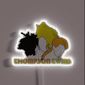 Thompson Twins RGB Neon Sign Thompson Twins RGB Neon Sign