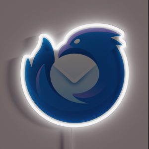 Thunderbird 2023 Logo RGB Neon Sign