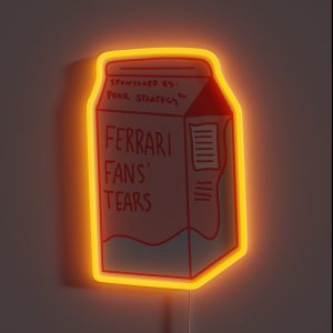 Tifosi Tears Carton RGB Neon Sign Tifosi Tears Carton RGB Neon Sign